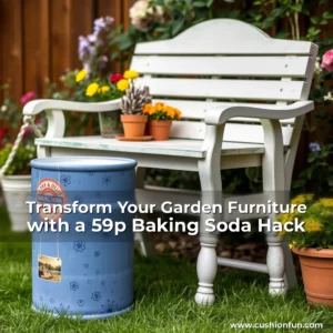 Artistic representation for Transform Your Garden Furniture with a 59p Baking Soda Hack