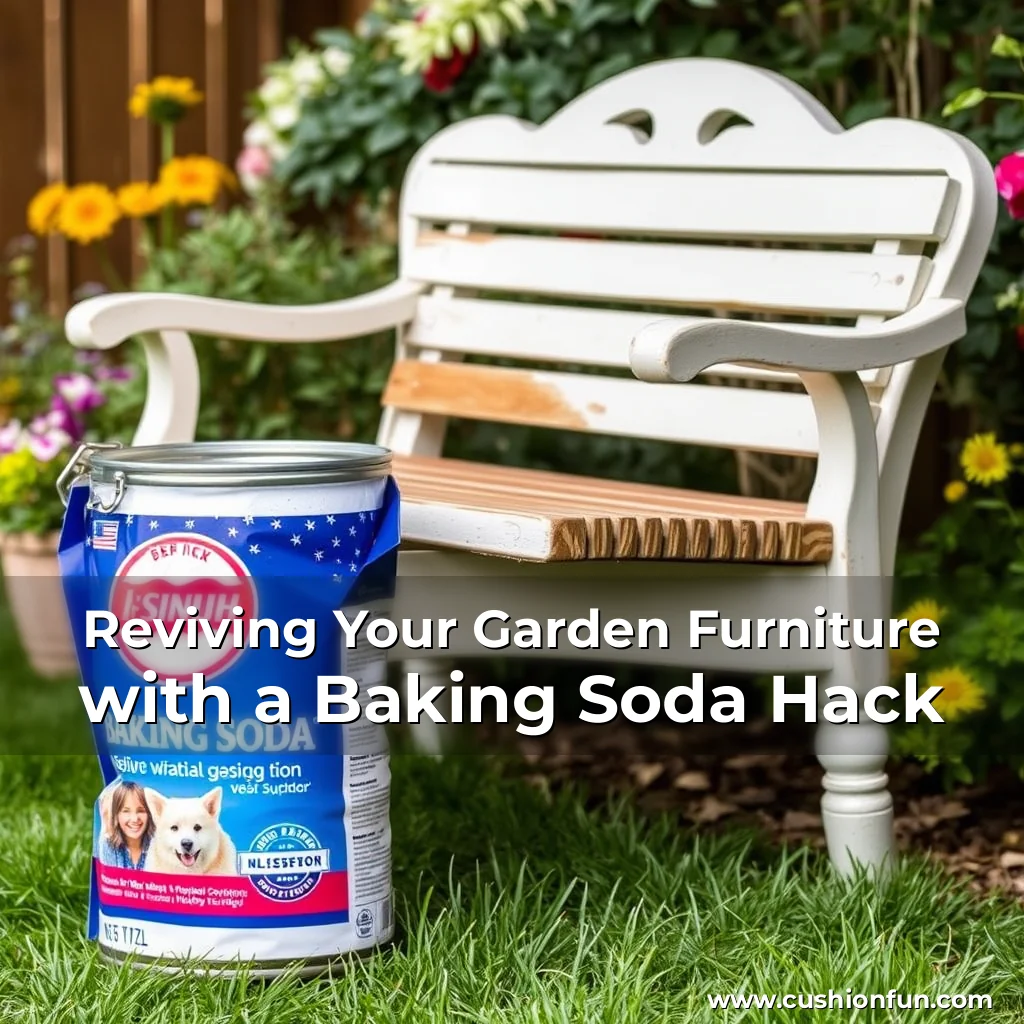 Read more about the article Reviving Your Garden Furniture with a Baking Soda Hack