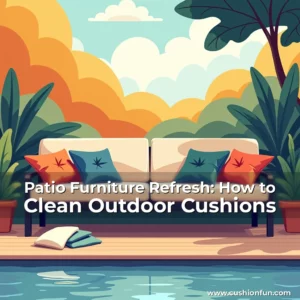 Read more about the article Patio Furniture Refresh: How to Clean Outdoor Cushions