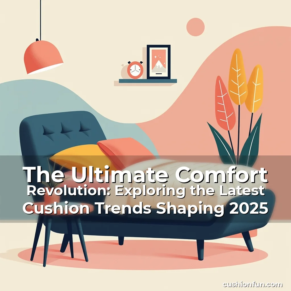 Read more about the article The Ultimate Comfort Revolution: Exploring the Latest Cushion Trends Shaping 2025