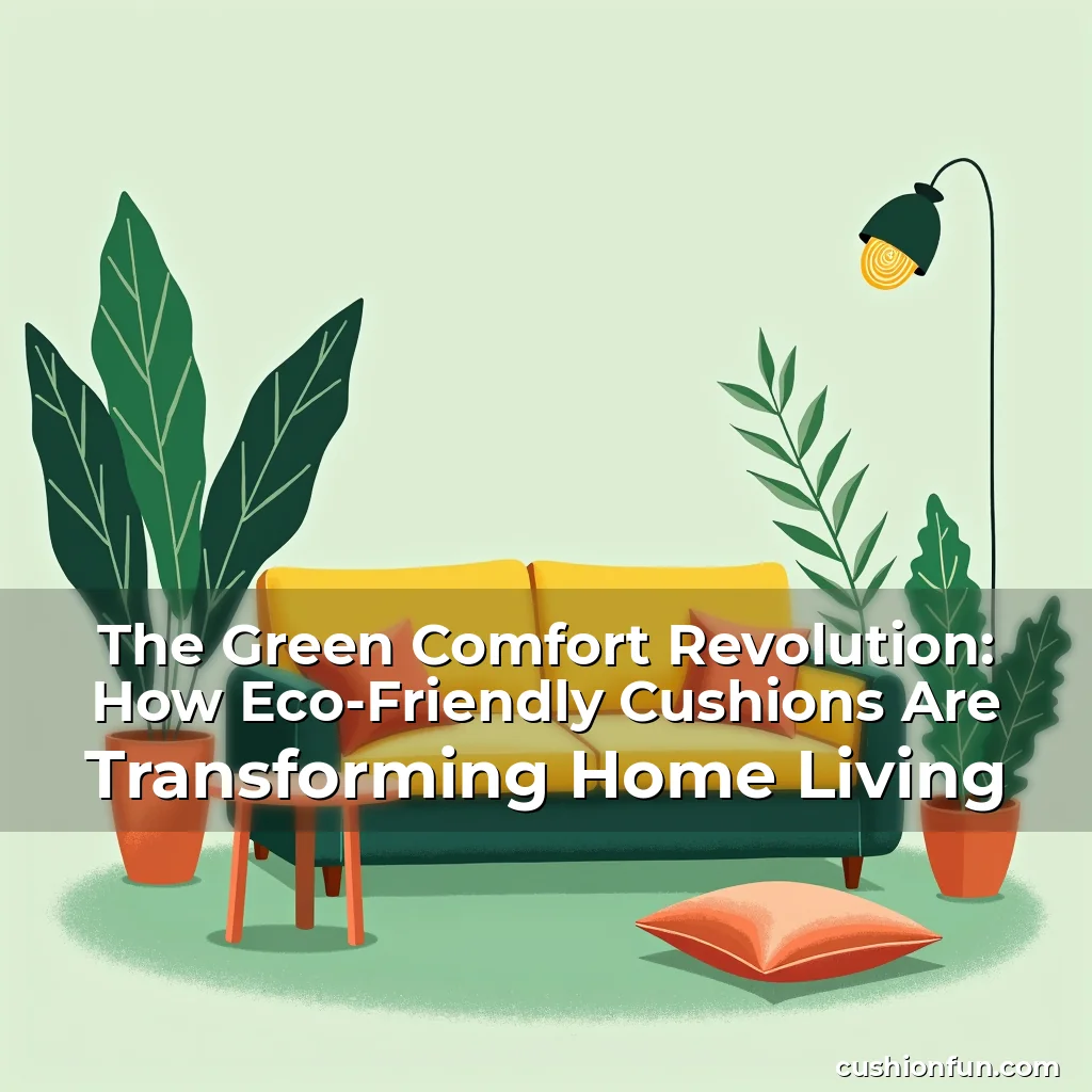 Read more about the article The Green Comfort Revolution: How Eco-Friendly Cushions Are Transforming Home Living