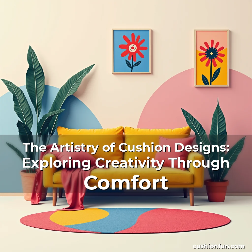Read more about the article The Artistry of Cushion Designs: Exploring Creativity Through Comfort
