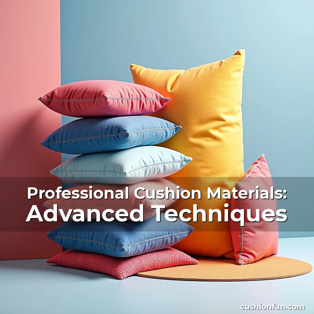 Artistic representation for Professional Cushion Materials: Advanced Techniques