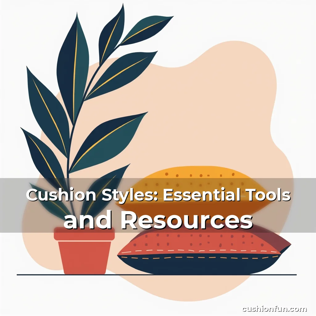 Artistic representation for Cushion Styles: Essential Tools and Resources