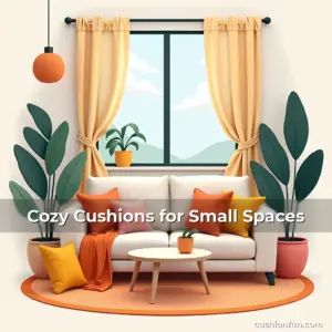 Artistic representation for Cozy Cushions for Small Spaces
