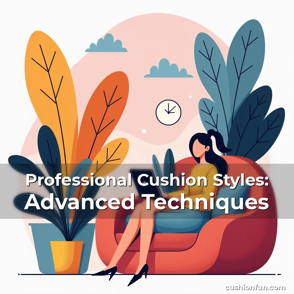 Artistic representation for Professional Cushion Styles: Advanced Techniques