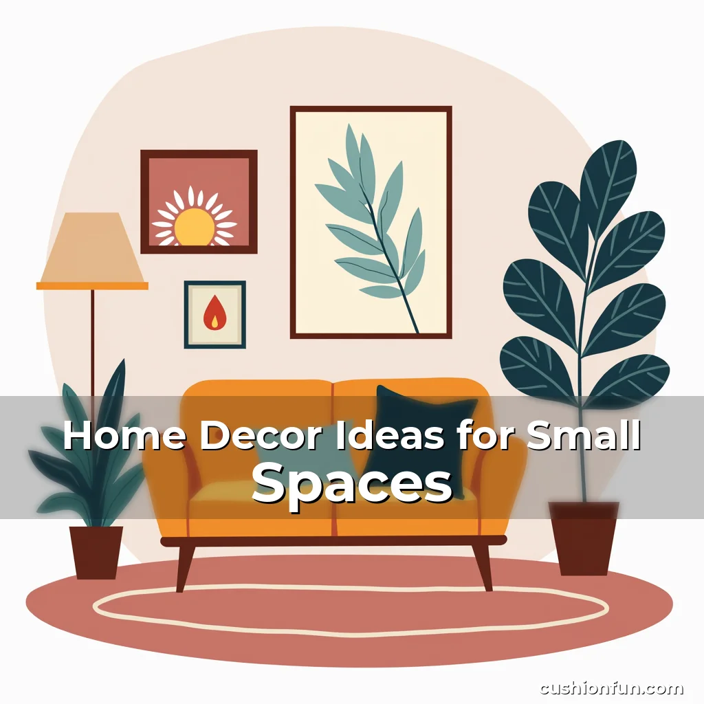 Artistic representation for Home Decor Ideas for Small Spaces