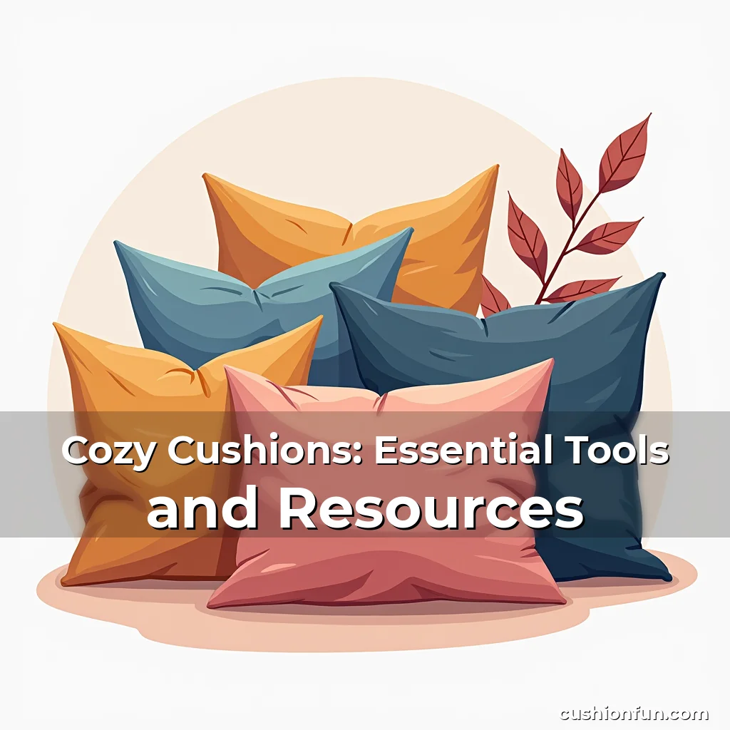 Artistic representation for Cozy Cushions: Essential Tools and Resources