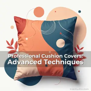 Artistic representation for Professional Cushion Covers: Advanced Techniques