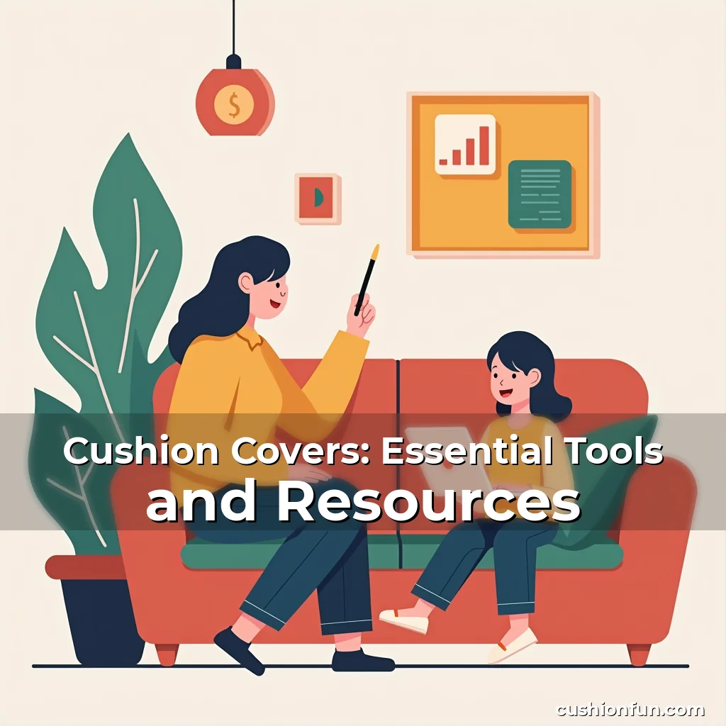 Artistic representation for Cushion Covers: Essential Tools and Resources