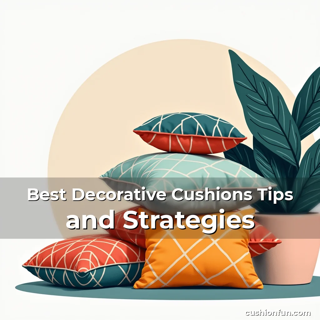 Artistic representation for Best Decorative Cushions Tips and Strategies