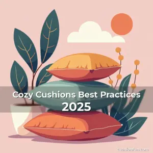 Artistic representation for Cozy Cushions Best Practices 2025